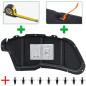 PEUGEOT 206+ 2009-2012 PANNELLO FONOASSORBENTE COFANO CON KIT CLIP 7979K3 (Cod. AP-50269_A4x4)