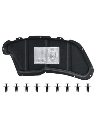 PEUGEOT 206+ 2009-2012 PANNELLO FONOASSORBENTE COFANO CON KIT CLIP 7979K3 (Cod. AP-50269_A4x4)