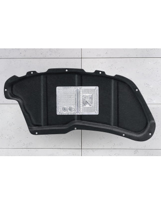 PEUGEOT 206+ 2009-2012 PANNELLO FONOASSORBENTE COFANO CON KIT CLIP 7979K3 (Cod. AP-50269_A4x4)