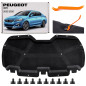 PEUGEOT 301 2012-2020 PANNELLO FONOASSORBENTE COFANO CON KIT CLIP 9805488280 (Cod. AP-50272_A4x4)