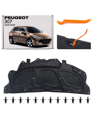 PEUGEOT 307 2005-2008 RESTYLING PANNELLO FONOASSORBENTE COFANO 7979G2 (Cod. AP-50273_A4x4)