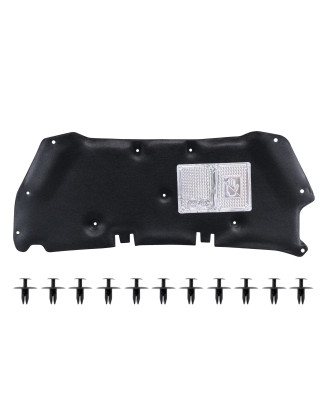 PEUGEOT 308 T9 2013-2017 PANNELLO FONOASSORBENTE COFANO KIT CON CLIP 9819010480 (Cod. AP-50275_A4x4)