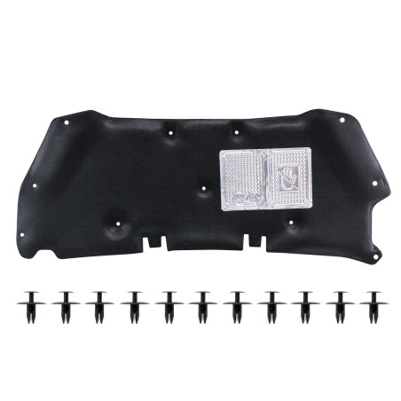PEUGEOT 308 T9 2013-2017 PANNELLO FONOASSORBENTE COFANO KIT CON CLIP 9819010480 (Cod. AP-50275_A4x4)