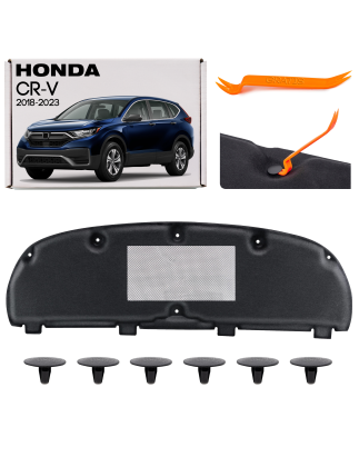 HONDA CR-V V 2018-2023 PANNELLO FONOASSORBENTE COFANO 74141TLAA00 + CLIP (Cod. AP-50278_A4x4)