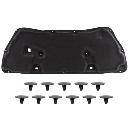 HONDA CR-V III 2006-2011 PANNELLO FONOASSORBENTE COFANO 74141SWAA00 + CLIP (Cod. AP-50280_A4x4)
