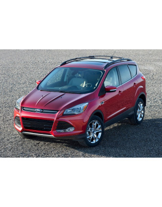 FORD KUGA II 2013-2019 BARRE LONGITUDINALI TETTO NERI STILE OEM DJ5Z7855100BA (Cod. AP-50293_A4x4)