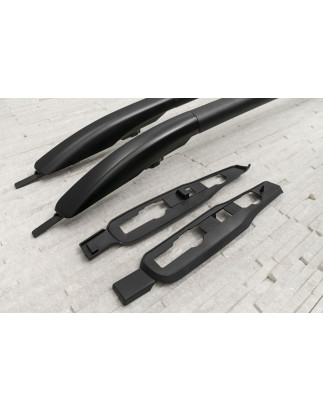 FORD KUGA II 2013-2019 BARRE LONGITUDINALI TETTO NERI STILE OEM DJ5Z7855100BA (Cod. AP-50293_A4x4)