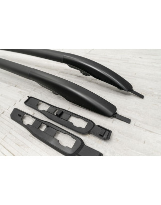 FORD KUGA II 2013-2019 BARRE LONGITUDINALI TETTO NERI STILE OEM DJ5Z7855100BA (Cod. AP-50293_A4x4)