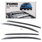 FORD ECOSPORT MK2 II 2013+ BARRE LONGITUDINALI TETTO OEM NERI (Cod. AP-50322_A4x4)