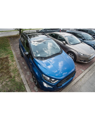 FORD ECOSPORT MK2 II 2013+ BARRE LONGITUDINALI TETTO OEM NERI (Cod. AP-50322_A4x4)