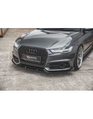 SPLITTER ANTERIORE Audi A6 / A6 C7 S-line/ S6 C7 Facelift (Cod. M-AU-S6-C7F-FFD1FP)
