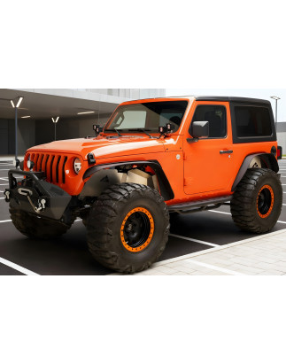 JEEP WRANGLER JL 2018+ 2 PORTE ROLL BAR LATERALI RAPTOR PARAMOUNT (Cod. AP-50370_A4x4)