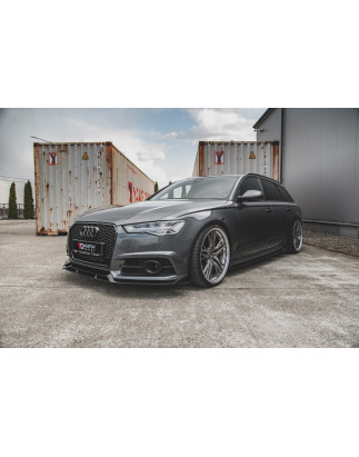 SPLITTER ANTERIORE Audi A6 / A6 C7 S-line/ S6 C7 Facelift (Cod. M-AU-S6-C7F-FFD1FP)