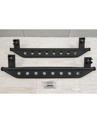 JEEP WRANGLER JL 2018+ 2 PORTE ROLL BAR LATERALI RAPTOR PARAMOUNT (Cod. AP-50370_A4x4)