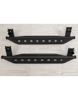 JEEP WRANGLER JL 2018+ 2 PORTE ROLL BAR LATERALI RAPTOR PARAMOUNT (Cod. AP-50370_A4x4)