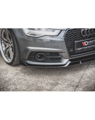 SPLITTER ANTERIORE Audi A6 / A6 C7 S-line/ S6 C7 Facelift (Cod. M-AU-S6-C7F-FFD1FP)