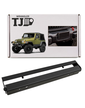JEEP WRANGLER YJ/TJ APRIBILI IN ACCIAIO SUPPORTO TARGA PER VERRICELLO (Cod. AP-50430_A4x4)