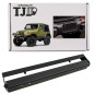JEEP WRANGLER YJ/TJ APRIBILI IN ACCIAIO SUPPORTO TARGA PER VERRICELLO (Cod. AP-50430_A4x4)