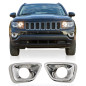 JEEP COMPASS E MK49 2011-2017 RESTYLING LIMITED CROMATI PROTEZIONI ANTERIORI FENDINEBBIA (Cod. AP-50