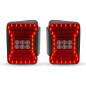 JEEP WRANGLER JK 2007-2018 FANALI POSTERIORI LED STILE PER JL (Cod. AP-50444_A4x4)