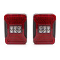 JEEP WRANGLER JK 2007-2018 FANALI POSTERIORI LED STILE PER JL (Cod. AP-50444_A4x4)