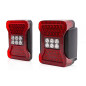 JEEP WRANGLER JK 2007-2018 FANALI POSTERIORI LED STILE PER JL (Cod. AP-50444_A4x4)