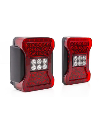 JEEP WRANGLER JK 2007-2018 FANALI POSTERIORI LED STILE PER JL (Cod. AP-50444_A4x4)
