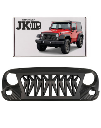 JEEP WRANGLER JK 2007-2018 MASCHERINA ANTERIORE MODELLO VIPER (Cod. AP-50445_A4x4)