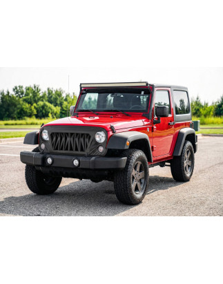 JEEP WRANGLER JK 2007-2018 MASCHERINA ANTERIORE MODELLO VIPER (Cod. AP-50445_A4x4)