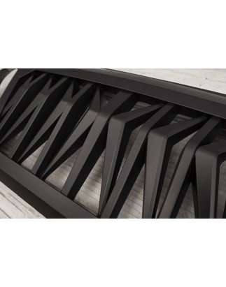 JEEP WRANGLER JK 2007-2018 MASCHERINA ANTERIORE MODELLO VIPER (Cod. AP-50445_A4x4)