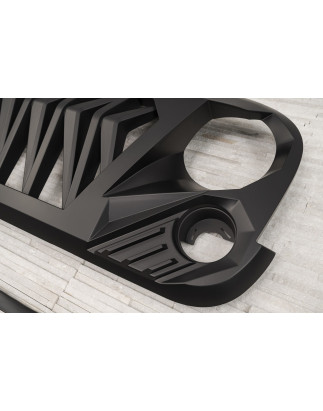 JEEP WRANGLER JK 2007-2018 MASCHERINA ANTERIORE MODELLO VIPER (Cod. AP-50445_A4x4)