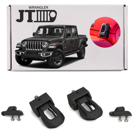 JEEP GLADIATOR JT 2018+ LATERALI FISSAGGI COFANO 68240952AD (Cod. AP-50446_2_A4x4)