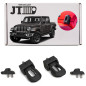 JEEP GLADIATOR JT 2018+ LATERALI FISSAGGI COFANO 68240952AD (Cod. AP-50446_2_A4x4)