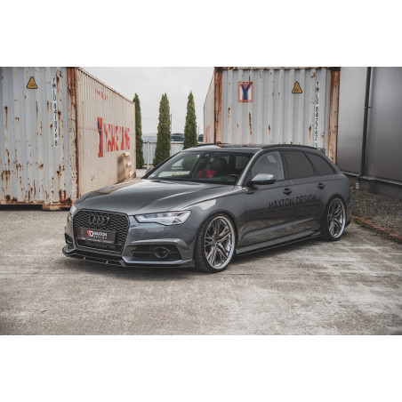 Diffusori minigonne Audi A6 / A6 C7 S-line/ S6 C7 Facelift (Cod. M-AU-S6-C7F-FSD1FP)