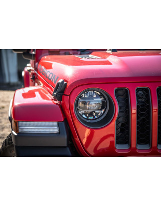 JEEP GLADIATOR JT 2018+ LATERALI FISSAGGI COFANO 68240952AD (Cod. AP-50446_2_A4x4)