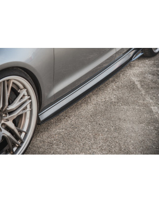 Diffusori minigonne Audi A6 / A6 C7 S-line/ S6 C7 Facelift (Cod. M-AU-S6-C7F-FSD1FP)