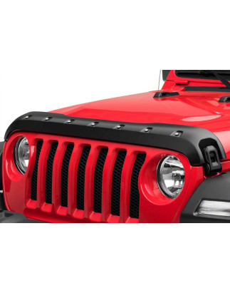 JEEP WRANGLER JL 2018+ PROTEZIONE DEFLETTORE COFANO BRA (Cod. AP-50447_A4x4)