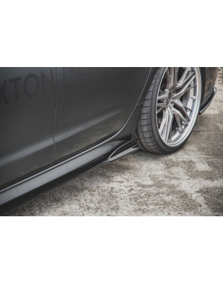 Diffusori minigonne Audi A6 / A6 C7 S-line/ S6 C7 Facelift (Cod. M-AU-S6-C7F-FSD1FP)