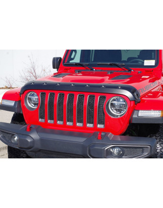 JEEP WRANGLER JL 2018+ PROTEZIONE DEFLETTORE COFANO BRA (Cod. AP-50447_A4x4)