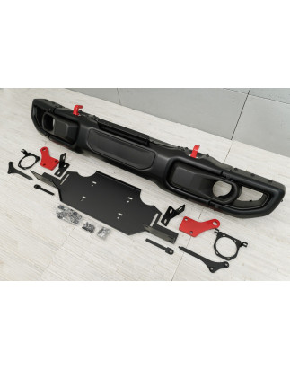 JEEP WRANGLER JL/JLU 2018+ PARAURTI ANTERIORE IN ACCIAIO RUBICON SENZA PDC 82215121AI (Cod. AP-50456