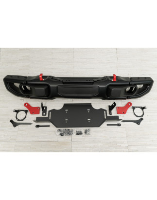 JEEP WRANGLER JL/JLU 2018+ PARAURTI ANTERIORE IN ACCIAIO RUBICON SENZA PDC 82215121AI (Cod. AP-50456