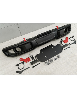 JEEP WRANGLER JL/JLU 2018+ PARAURTI ANTERIORE IN ACCIAIO RUBICON SENZA PDC 82215121AI (Cod. AP-50456