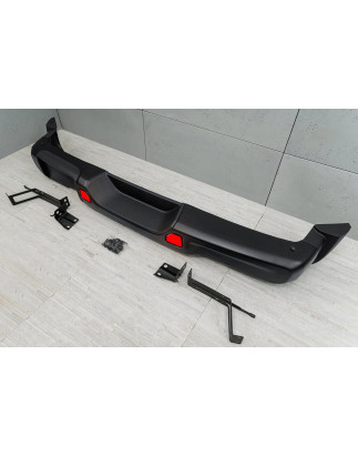 JEEP WRANGLER JL 2018+ PARAURTI POSTERIORE RUBICON IN ACCIAIO SENZA PDC 82215342AF (Cod. AP-50457_A4