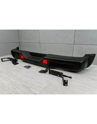 JEEP WRANGLER JL 2018+ PARAURTI POSTERIORE RUBICON IN ACCIAIO SENZA PDC 82215342AF (Cod. AP-50457_A4
