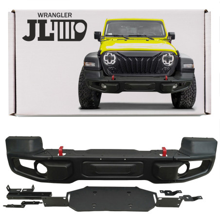 JEEP WRANGLER JL 2018+ ANTERIORE PARAURTI ALTO MODELLO GLADIATOR (Cod. AP-50461_A4x4)