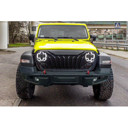 JEEP WRANGLER JL 2018+ ANTERIORE PARAURTI ALTO MODELLO GLADIATOR (Cod. AP-50461_A4x4)