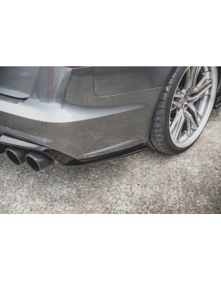 Splitters posteriori laterali Audi A6 / A6 C7 S-line/ S6 C7 Facelift (Cod. M-AU-S6-C7F-AV-FRSD1FP)