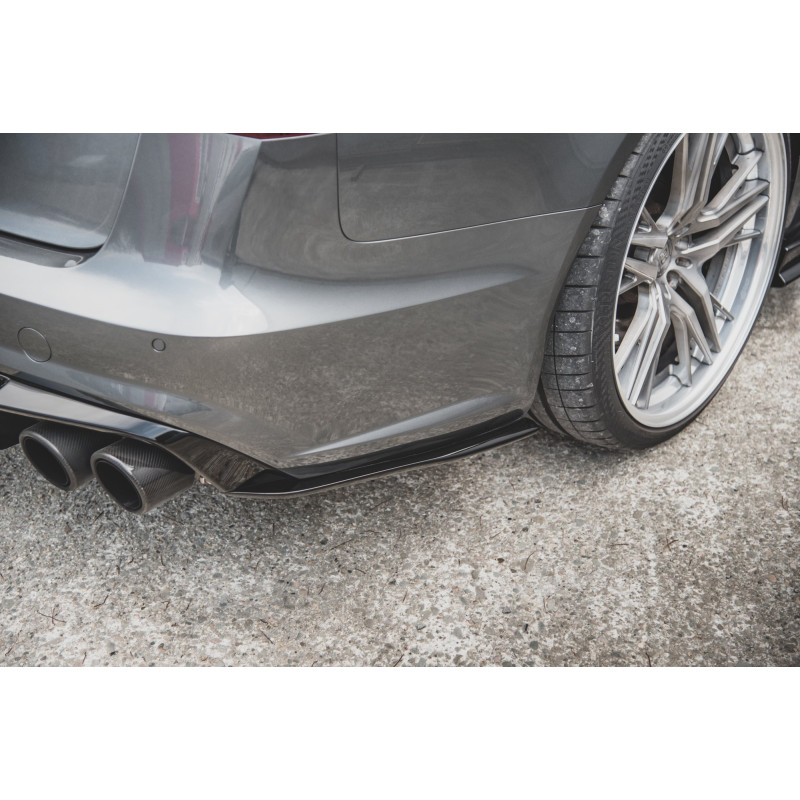 Splitters posteriori laterali Audi A6 / A6 C7 S-line/ S6 C7 Facelift (Cod. M-AU-S6-C7F-AV-FRSD1FP)
