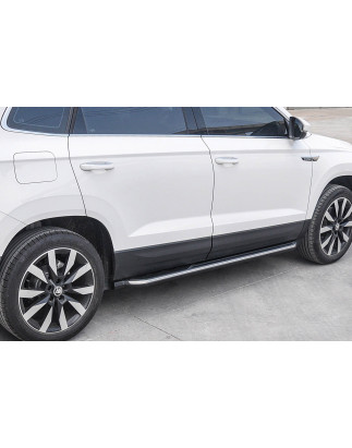 SKODA KAROQ 2017+ PEDANE LATERALI SOTTOPORTA (Cod. AP-50465_A4x4)