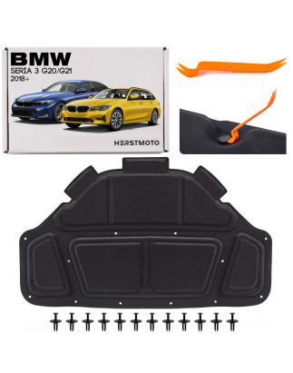 BMW SERIA 3 G20/G21 2018+ PANNELLO FONOASSORBENTE COFANO 51487434845 (Cod. AP-50466_A4x4)